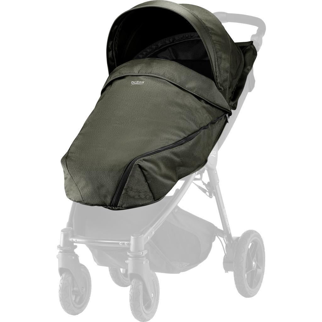 Набір текстилю для коляски Britax B-AGILE/B-MOTION Olive Denim + накидка (2000027985) - зображення 1