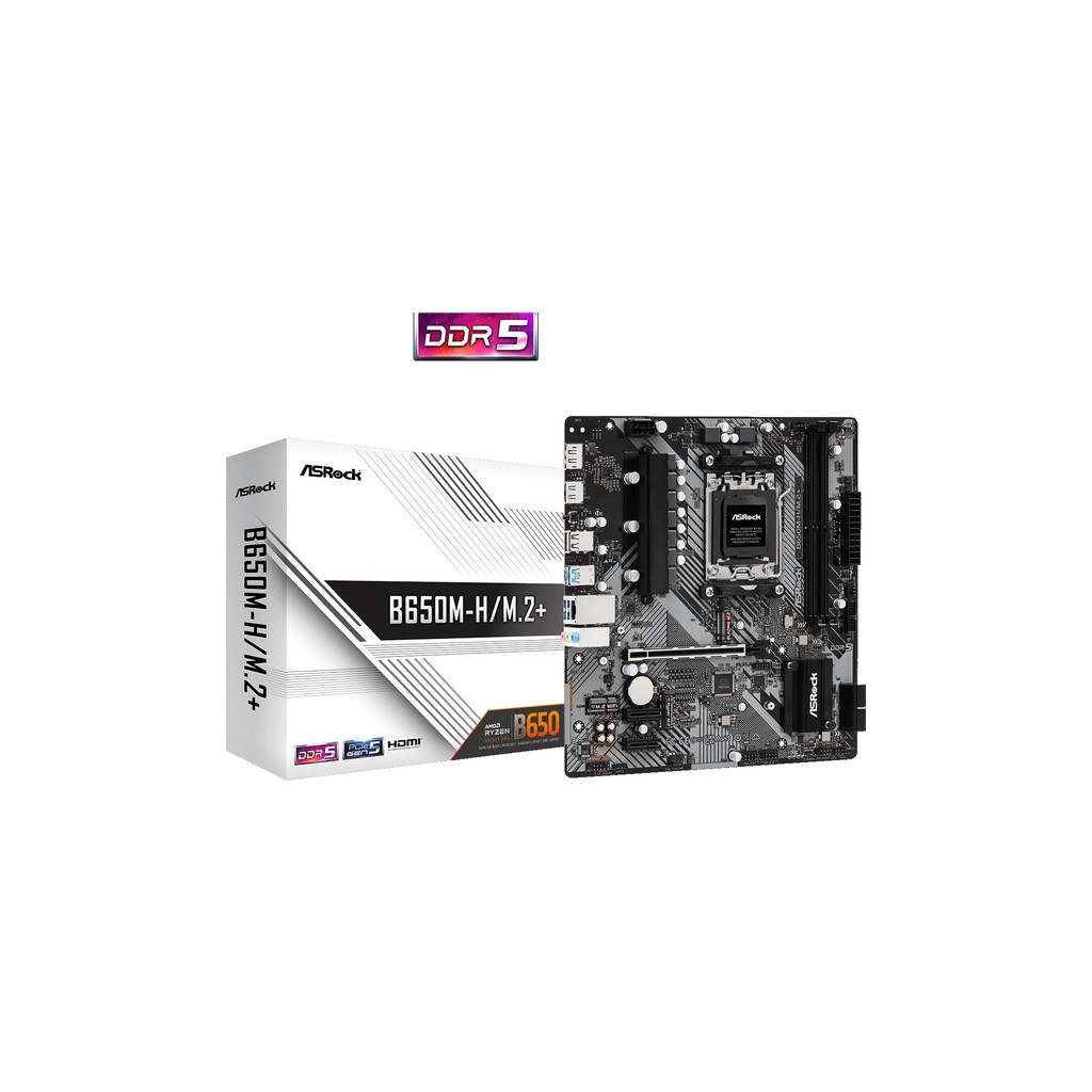 Материнська плата ASRock B650M-H/M.2+ - зображення 6