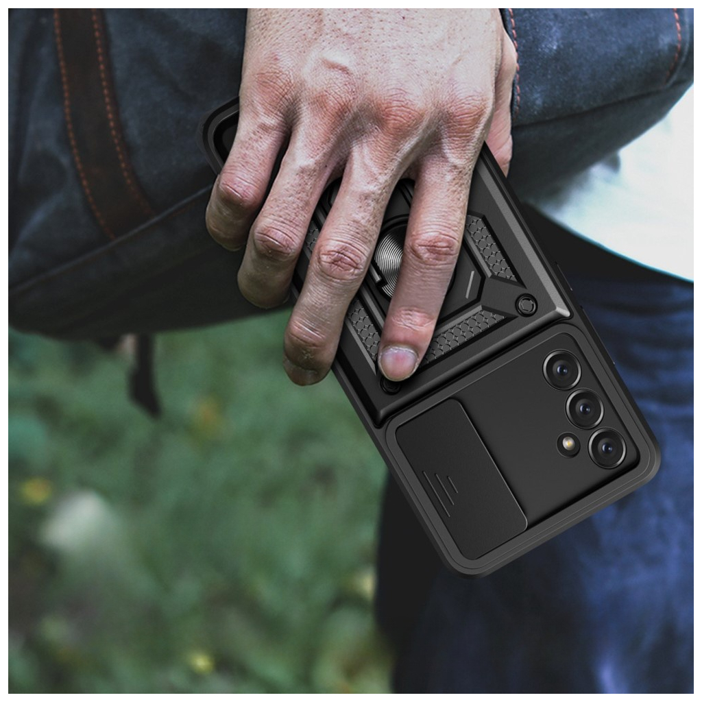 Чохол до мобільного телефона BeCover Military Samsung Galaxy A14 4G SM-A145/A14 5G SM-A146 Black (709145) - зображення 6