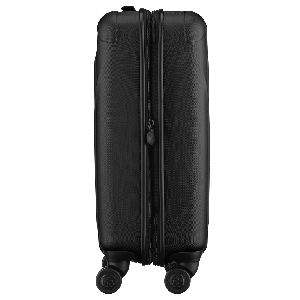 Валіза Wenger Oryson, мала, пластик, 4 колеса, чорна (653163) - зображення 7