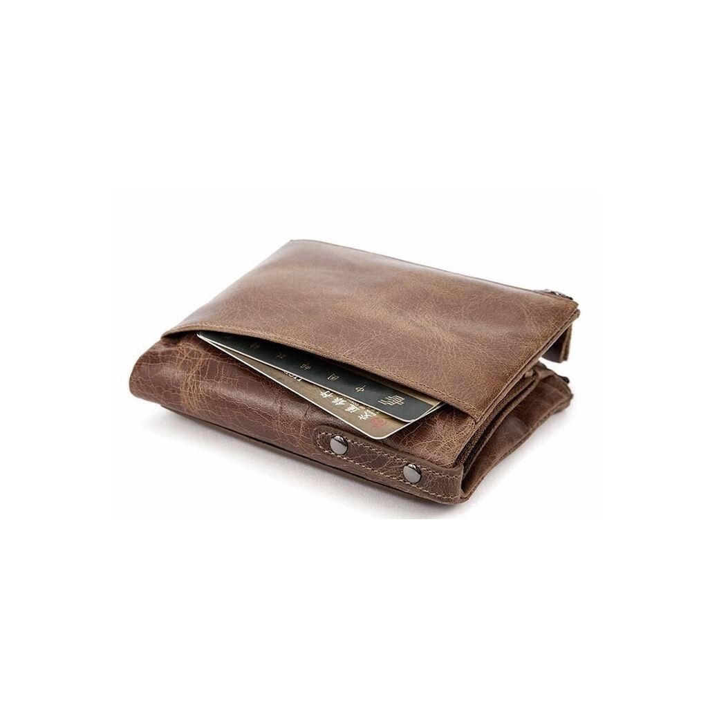 Гаманець Vintage Світло-коричневий (14684) - изображение 6