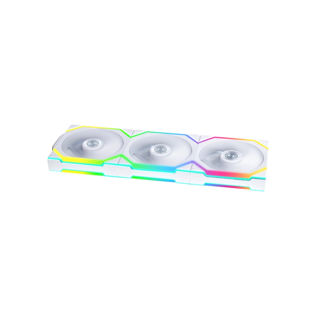 Кулер до корпусу Lian Li Uni Fan SL WIRELESS 120-3, White (G99.12SL1W3W.00) - зображення 2
