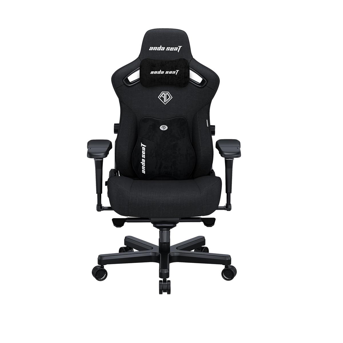 Крісло для геймерів Anda Seat Kaiser 3 Pro Size XL Fabric Black (AD12YDC-XL-01-B-CF-B02) - зображення 1