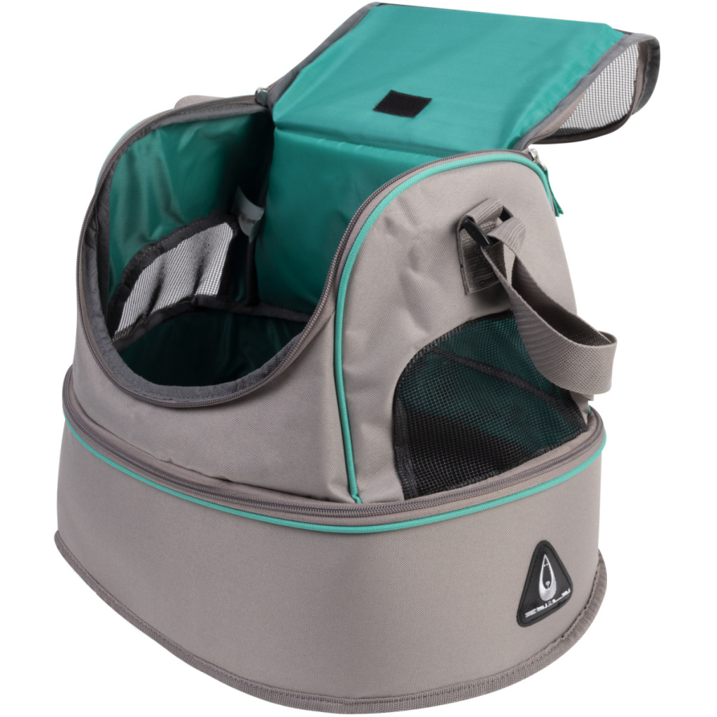 Переноска для тварин Collar 3в1 44x32x32 см Сіра (9902) - изображение 1