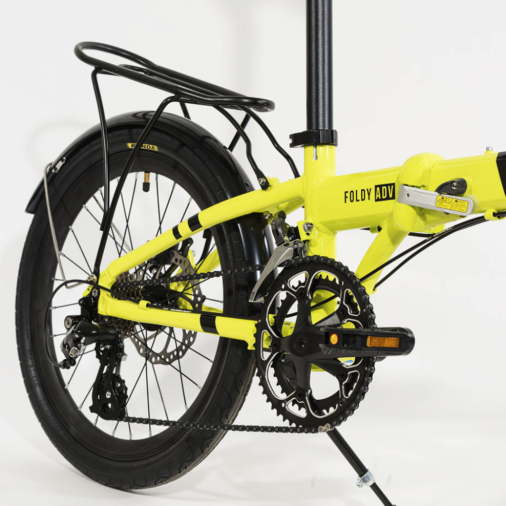 Велосипед Vento Foldy 20" ADV Yellow Gloss (116974) - зображення 6