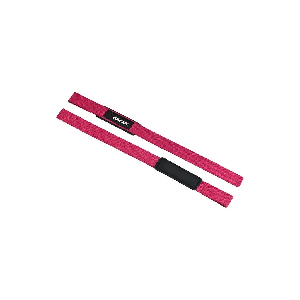 Кистьові лямки RDX W1 Gym Single Strap Pink Plus (WAN-W1P+) - изображение 3