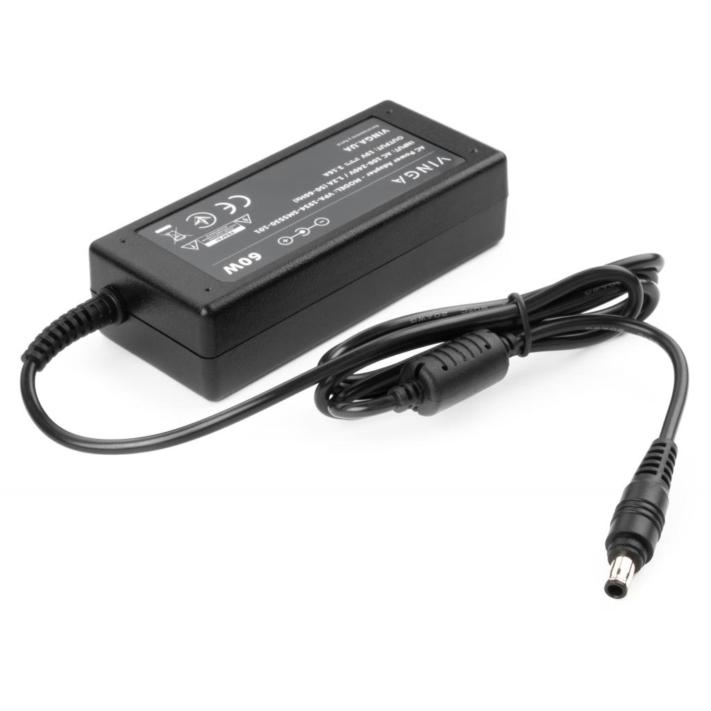 Блок живлення до ноутбуку Vinga Samsung 60W 19V 3.16А 5.5*3.0 (VPA-1934-SM5530-101) - зображення 2