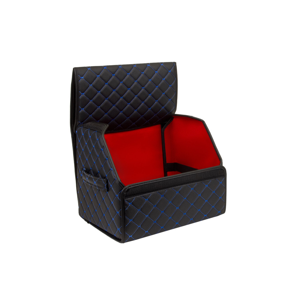 Сумка-органайзер EVAtech ECO S 30x30x35 см чорна з синьою ниткою (EHECESBLBR) - зображення 3