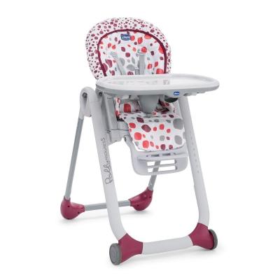 Стілець для годування Chicco Polly Progres 5, червоний (79336.74) - зображення 1