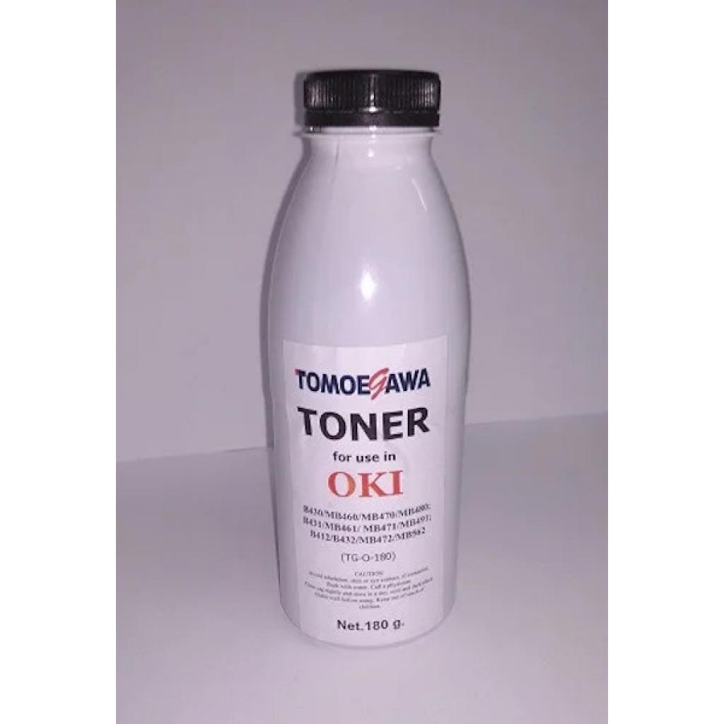 Тонер OKI B430/MB460/MB470/MB480; B431/MB461, 180г Tomoegawa (TG-O-180) - зображення 1