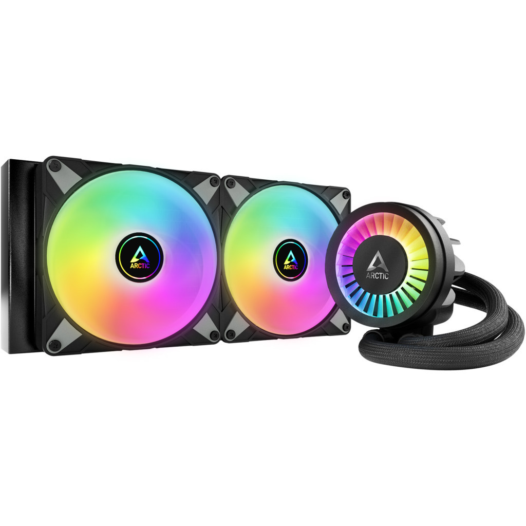 Система рідинного охолодження Arctic Liquid Freezer III - 280 A-RGB Black (ACFRE00143A) - зображення 1