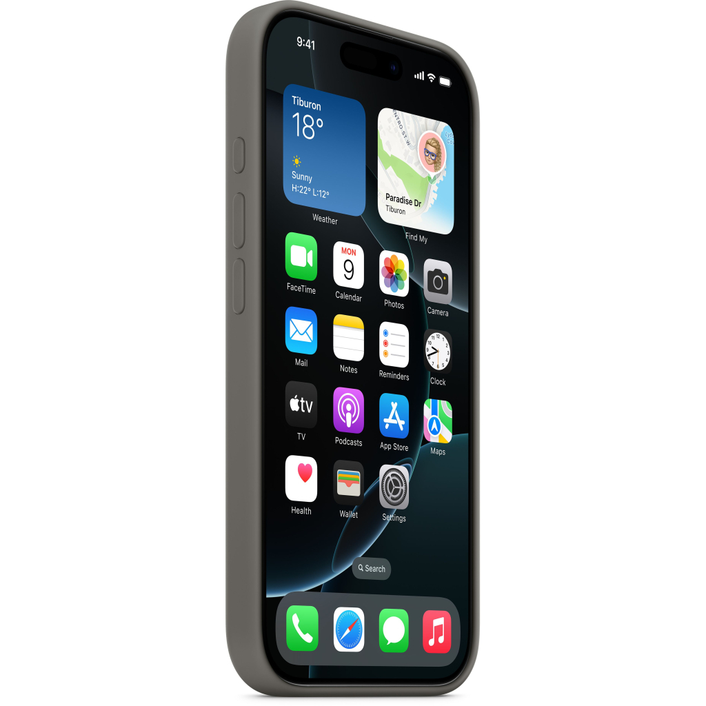 Чохол до мобільного телефона Apple iPhone16 Pro Silicone Case with MagSafe - Stone Gray (MYYL3ZM/A) - зображення 2