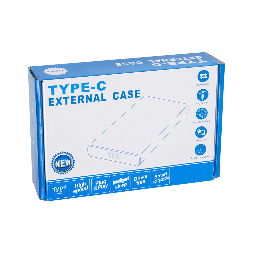Кишеня зовнішня PowerPlant HDD 2.5" USB3.1 (HC380473) - зображення 2