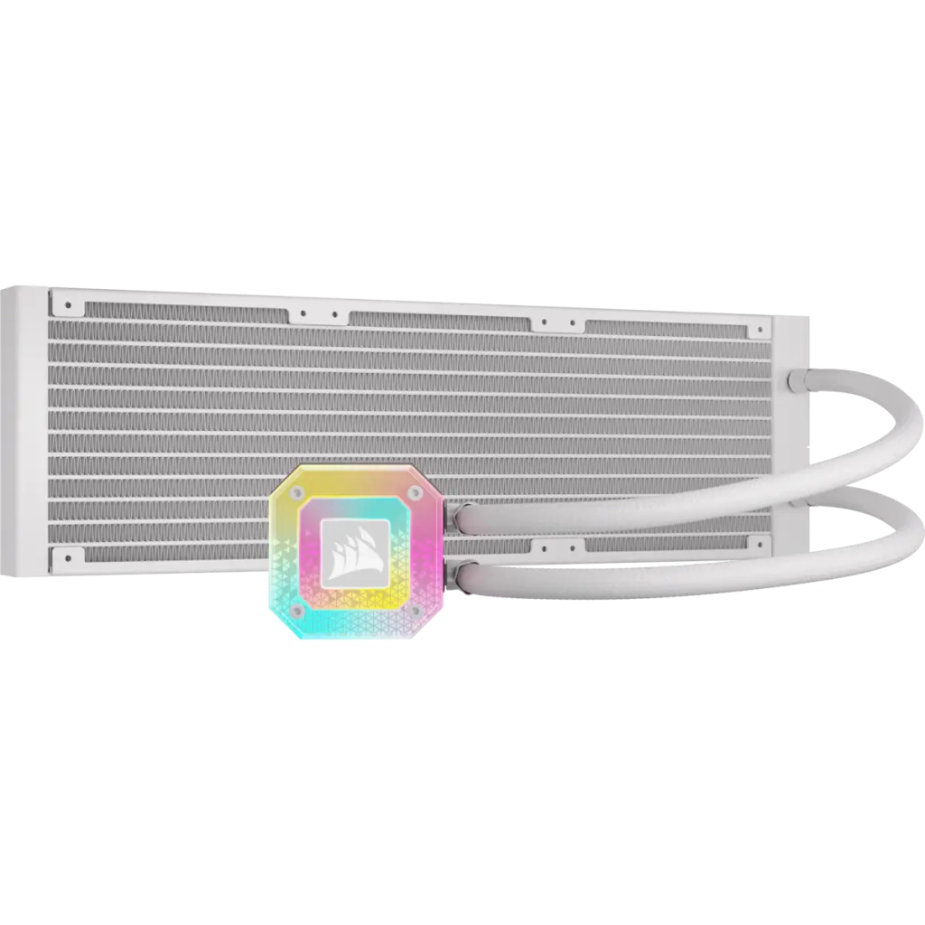 Система рідинного охолодження Corsair iCUE H150i Elite Capellix XT White (CW-9060073-WW) - зображення 2