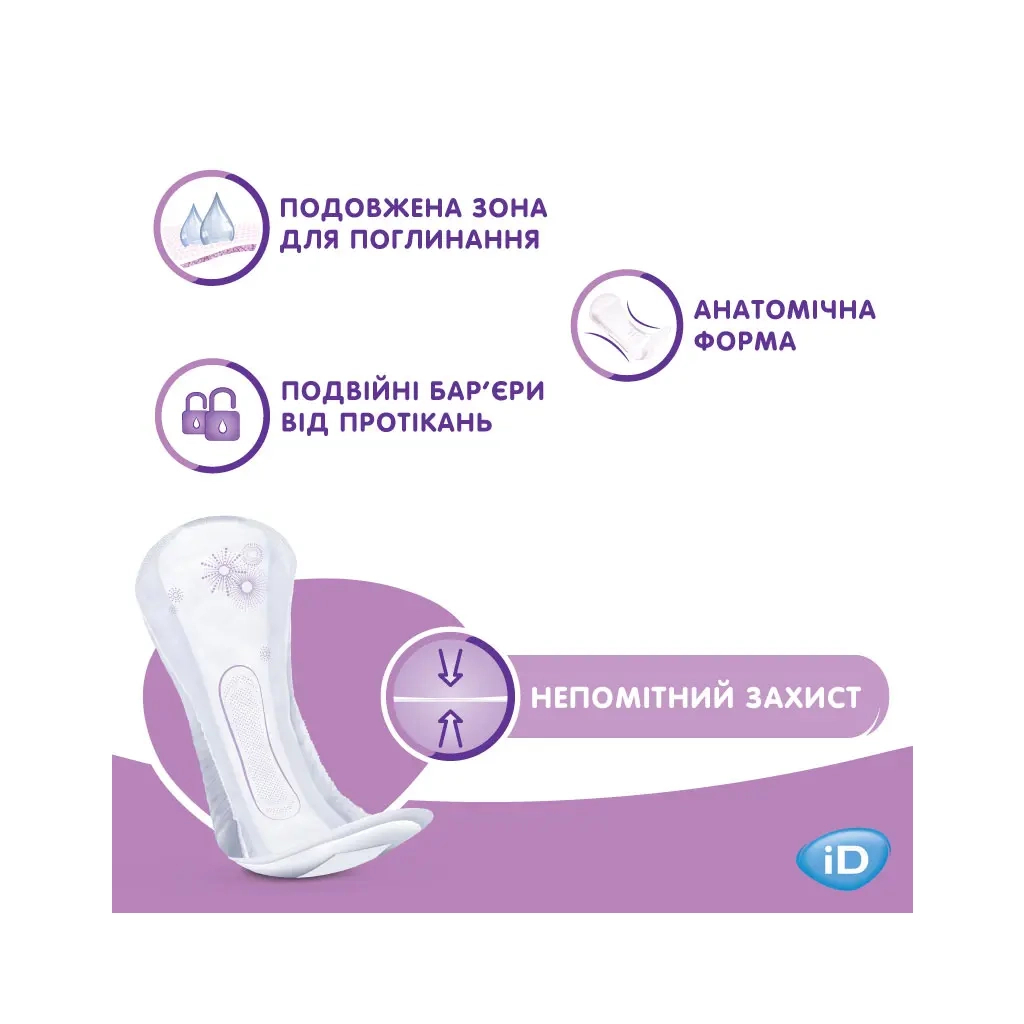 Урологічні прокладки ID Light Extra 10 шт. (5414874002056) - зображення 3