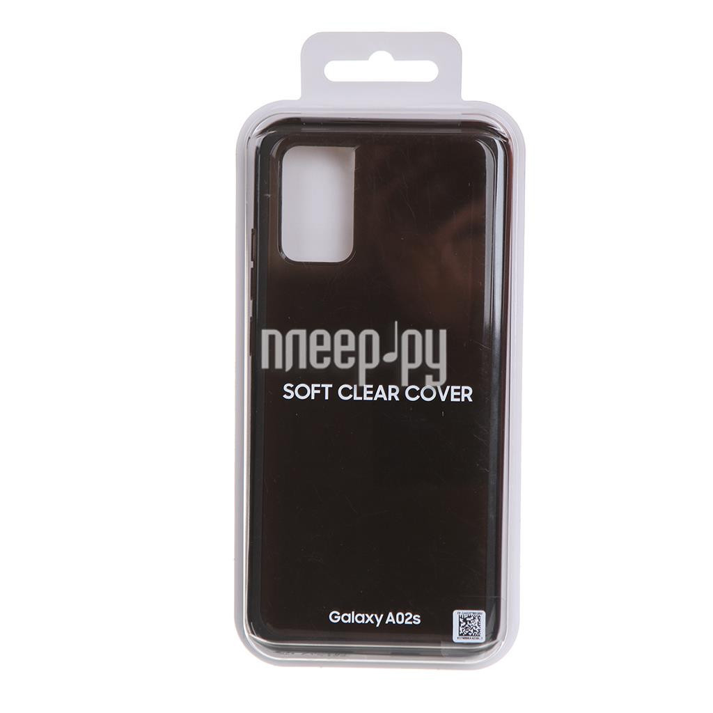 Чохол до мобільного телефона Samsung Soft Clear Cover Galaxy A02s (A025) Black (EF-QA025TBEGRU) - зображення 6