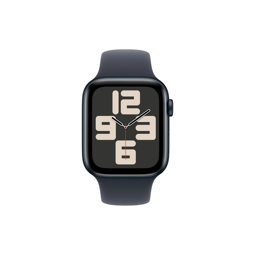 Смарт-годинник Apple Watch SE 2024 GPS 40mm Midnight Aluminium Case with Midnight Sport Band - S/M (MXE73QH/A) - зображення 2
