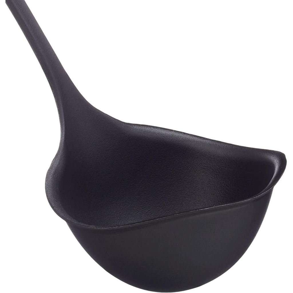 Ополоник Fiskars Essential, 28см, пластик, чорний (1065594) - зображення 2