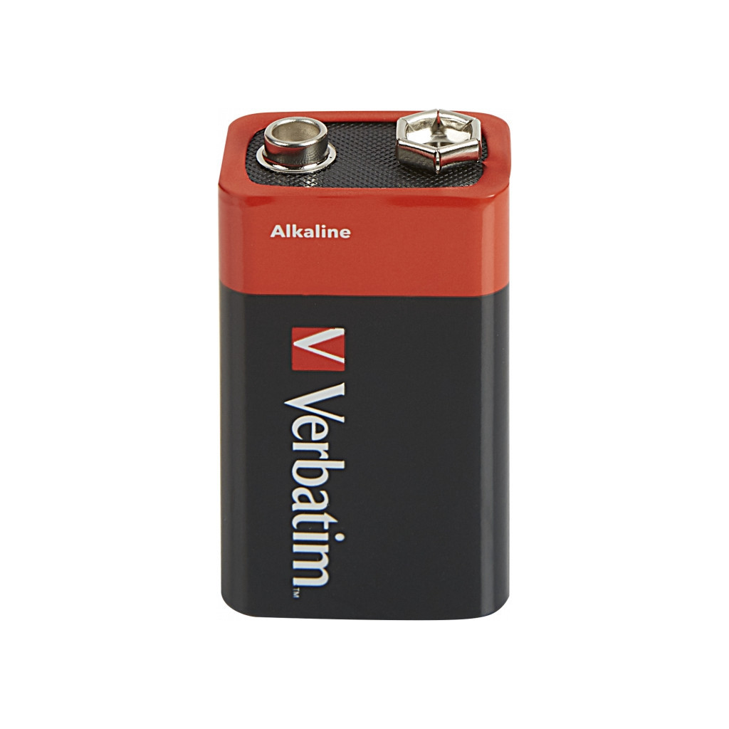 Батарейка Verbatim Крона Alcaline 9V * 1 (49924) - зображення 3