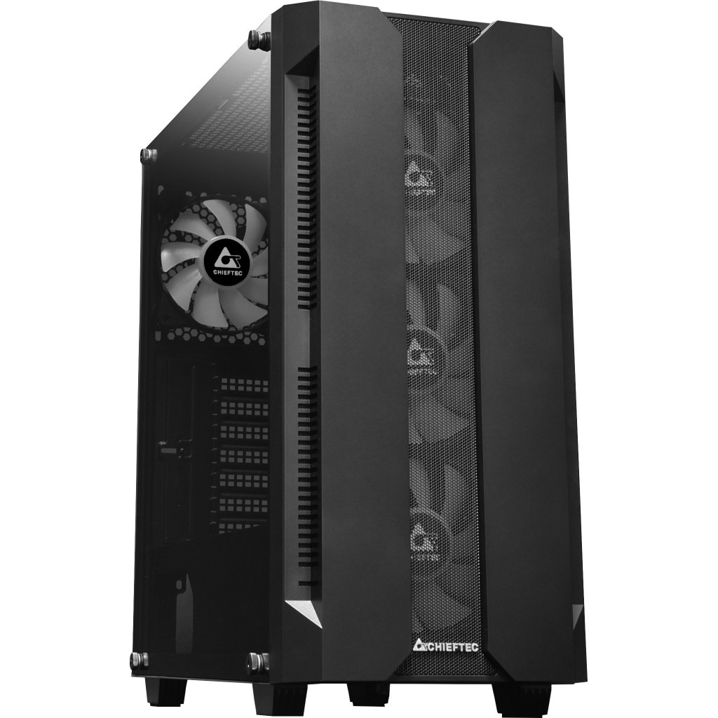 Корпус Chieftec Gaming Hunter Tempered Glass Edition (GS-01B-OP) - зображення 2