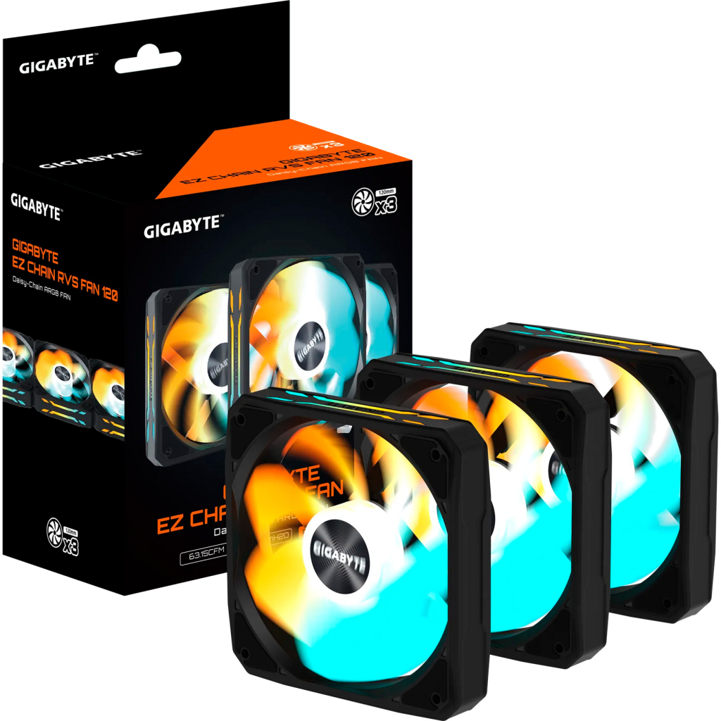 Кулер до корпусу GIGABYTE GP-GBT EZFAN1203 - изображение 8