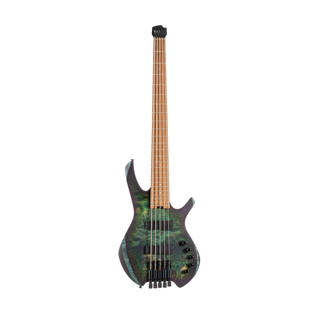 Бас-гітара Cort Artisan Space 5 Star Dust Green - зображення 1
