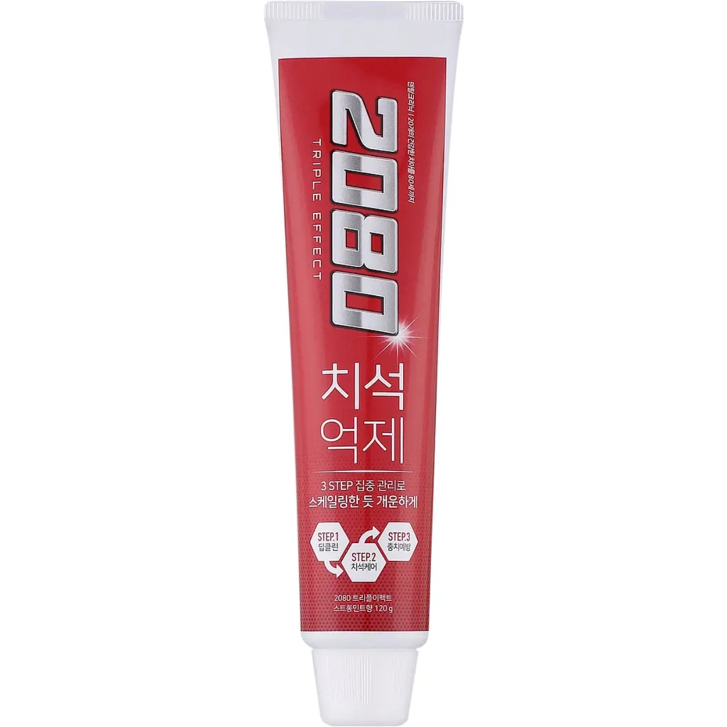 Зубна паста Aekyung 2080 Triple Effect Strong Mint 120 г (880104638679) - зображення 1