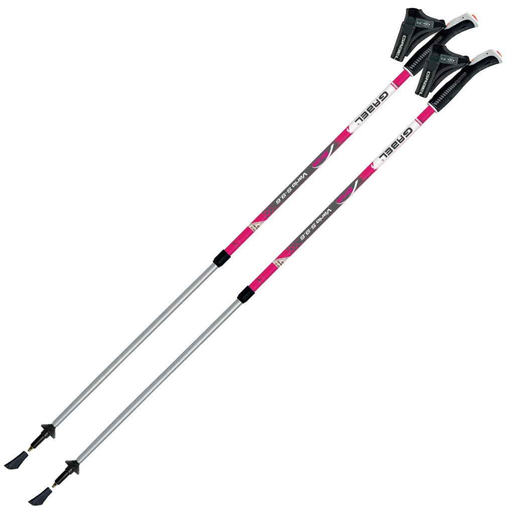 Палиці для скандинавської ходи Gabel Vario S-9.6 Fucsia (7008350620000) (DAS301086) - изображение 1