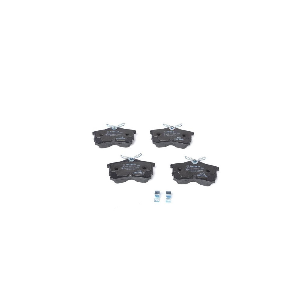 Гальмівні колодки Bosch 0 986 424 661 - зображення 5