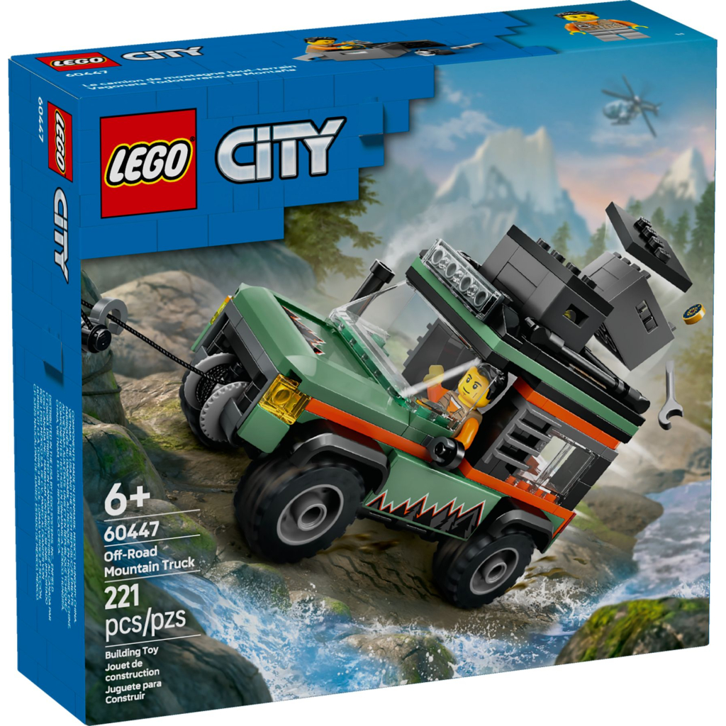Конструктор LEGO City Позашляхова гірська вантажівка 4x4 (60447) - зображення 1