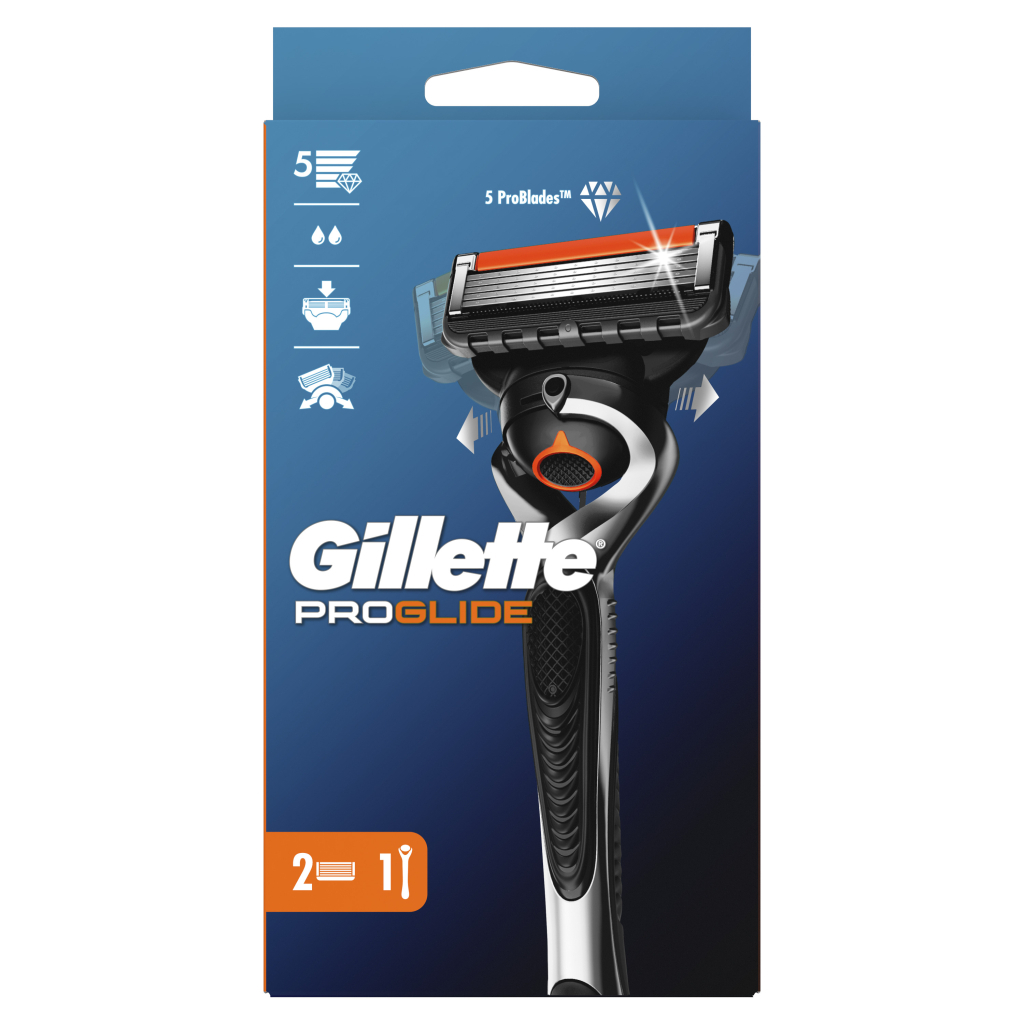 Бритва Gillette Fusion5 ProGlide Flexball з 2 змінними картриджами (7702018390816) - зображення 2