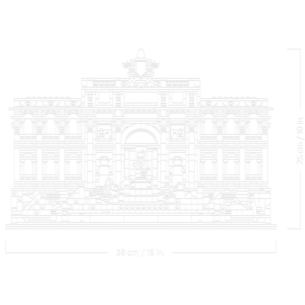 Конструктор LEGO Architecture Фонтан Треві (21062) - зображення 8