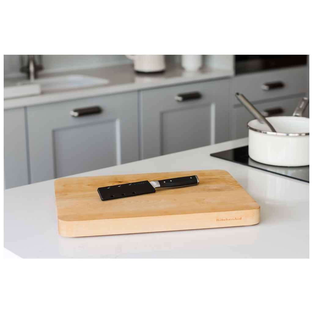Кухонний ніж KitchenAid Coreline для чистки овочів та фруктів з чохлом, 9 см (KOG35ASSOHOBA) - зображення 6