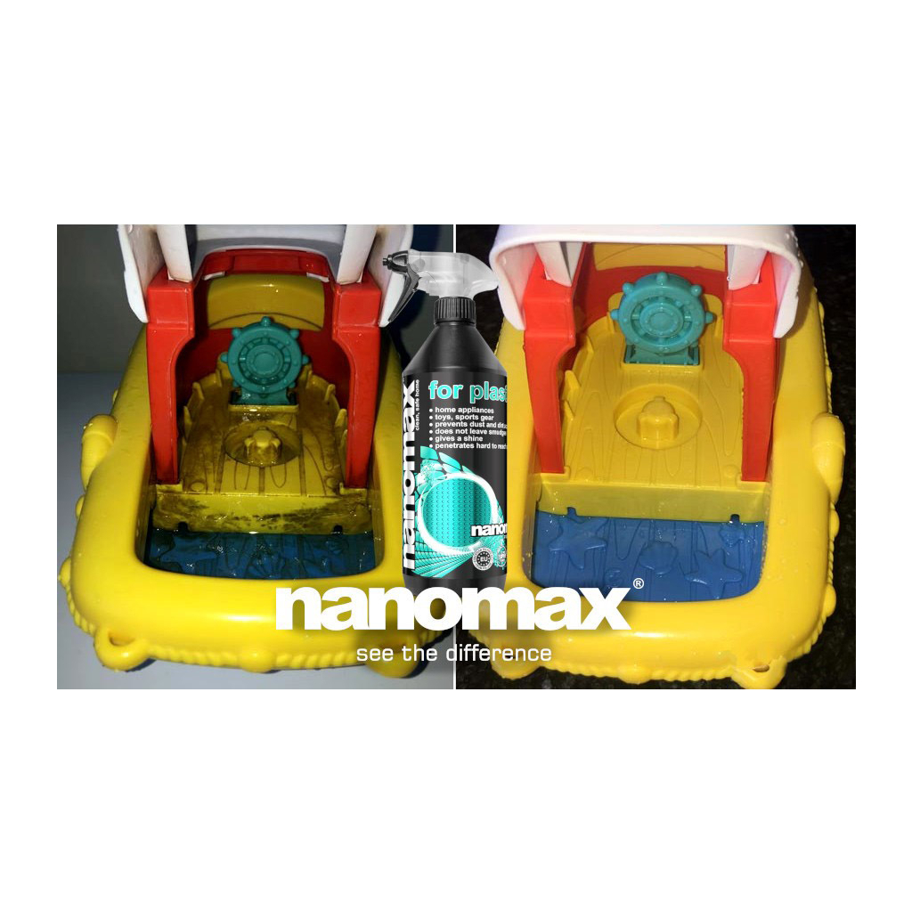 Спрей для чищення кухні Nanomax Pro Очищувач для пластику 1000 мл (5901549955118) - зображення 2