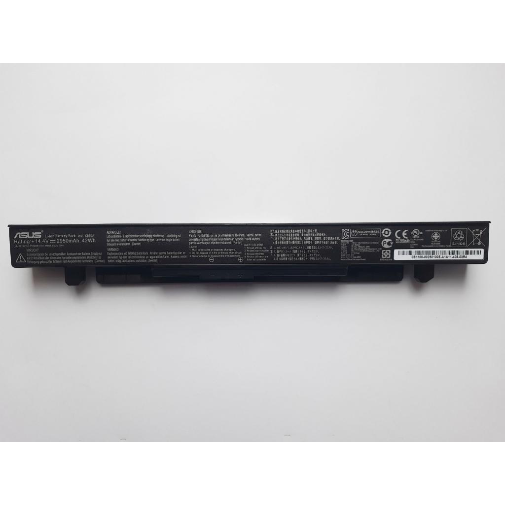 Акумулятор до ноутбука ASUS X450 A41-X550A, 2950mAh (42Wh), 4cell, 14.4V, Li-ion (A47529) - зображення 2