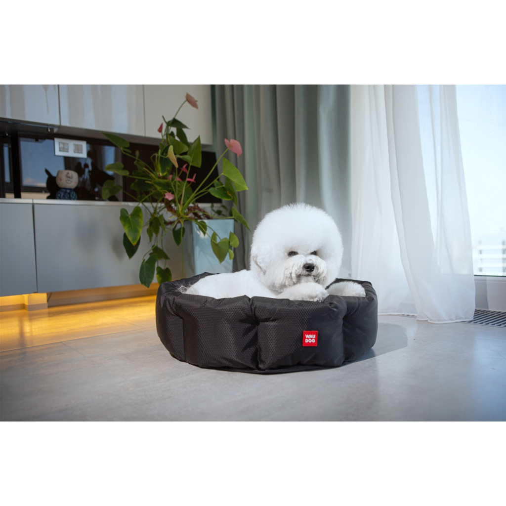 Лежак для тварин Collar Waudog Relax "Бетмен 1" зі змінною подушкою S 45х34х17 см (224-0150) - зображення 3