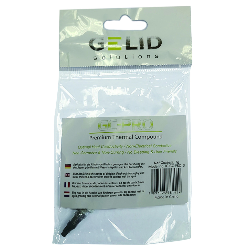 Термопаста Gelid Solutions GC-PRO 1g (TC-GC-PRO-D) - изображение 2