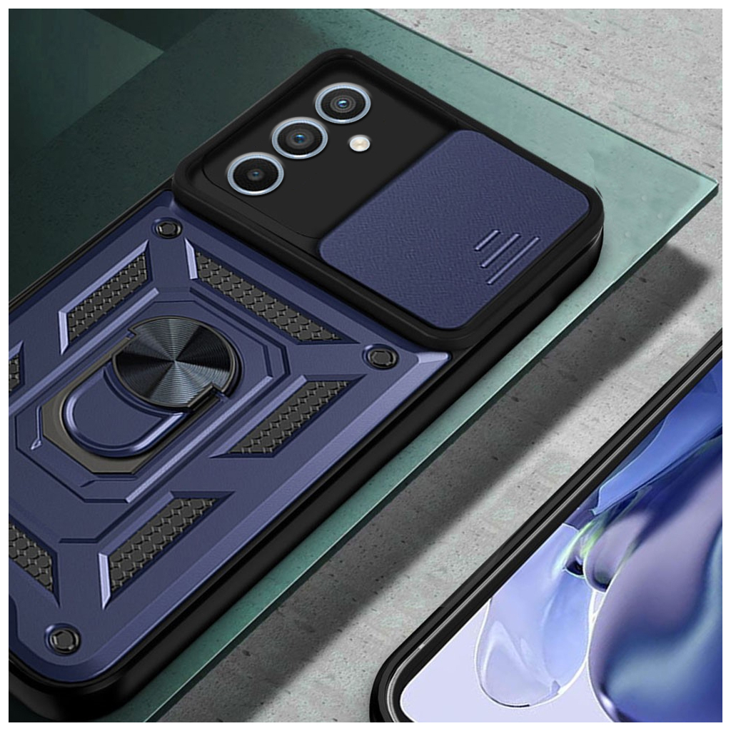 Чохол до мобільного телефона BeCover Military Samsung Galaxy M35 5G SM-M356 Blue (711542) - зображення 3
