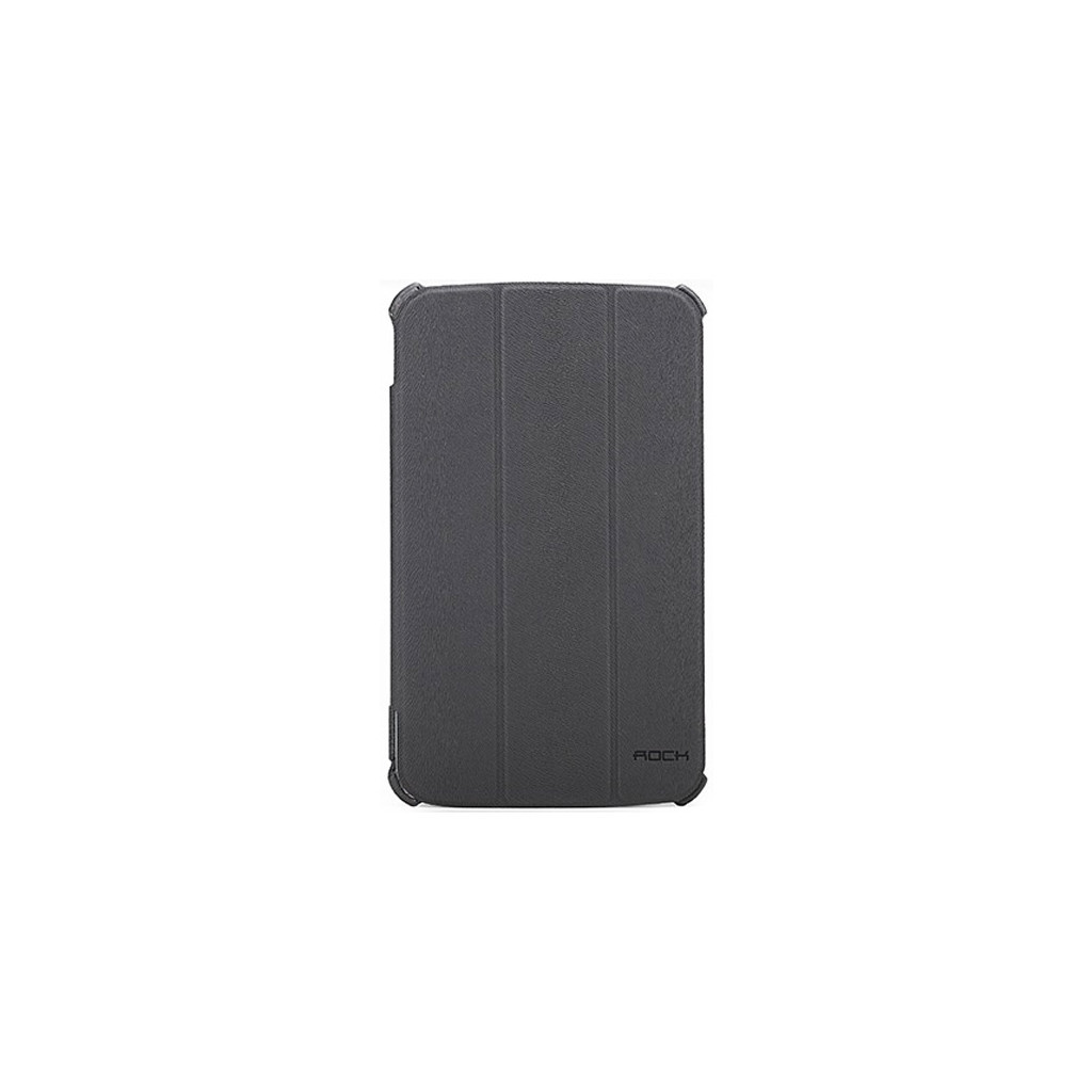 Чохол до планшета Rock Samsung Galaxy Tab3 7.0 T2100 Texture series dark grey (T2100-31733) - зображення 1