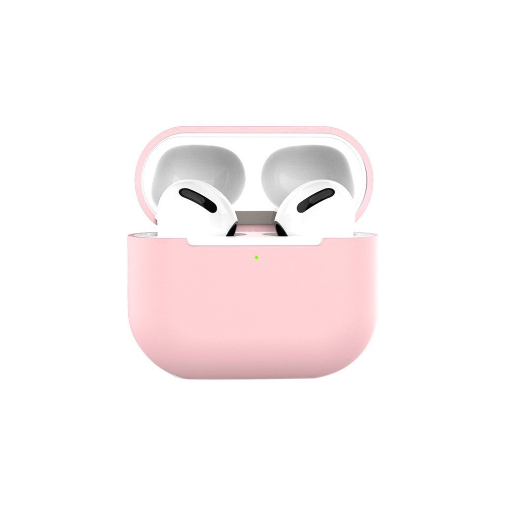 Чохол для навушників BeCover Silicon для Apple AirPods (3nd Gen) Pink (707185) - зображення 1