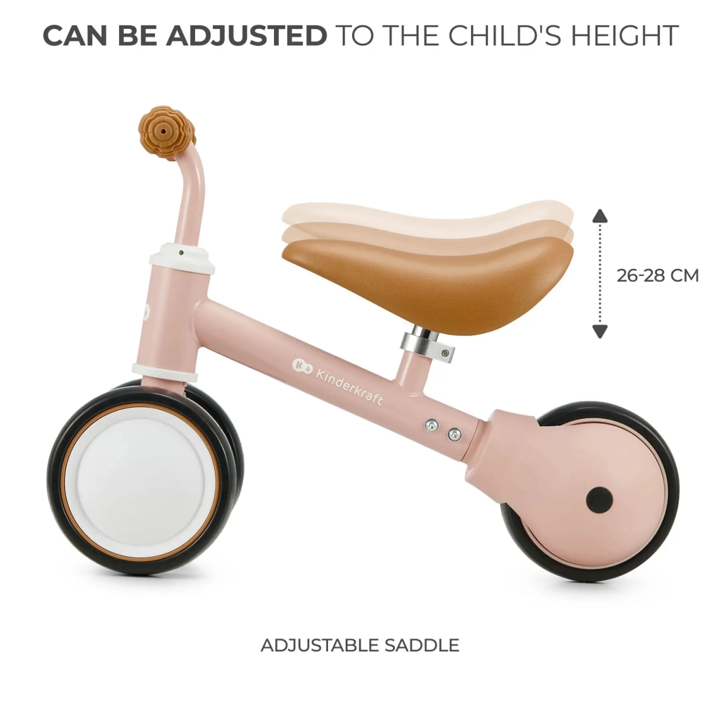 Біговел Kinderkraft Cutie Pink (KRCUTI00PNK0000) (5902533925650) - изображение 7