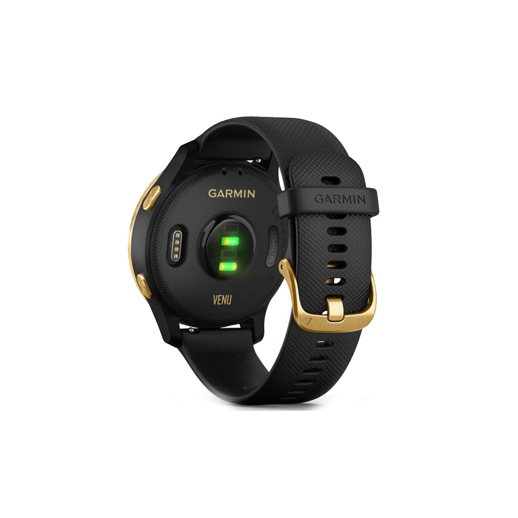 Смарт-годинник Garmin Venu, Black/Gold, GPS navy (010-02173-33) - зображення 5