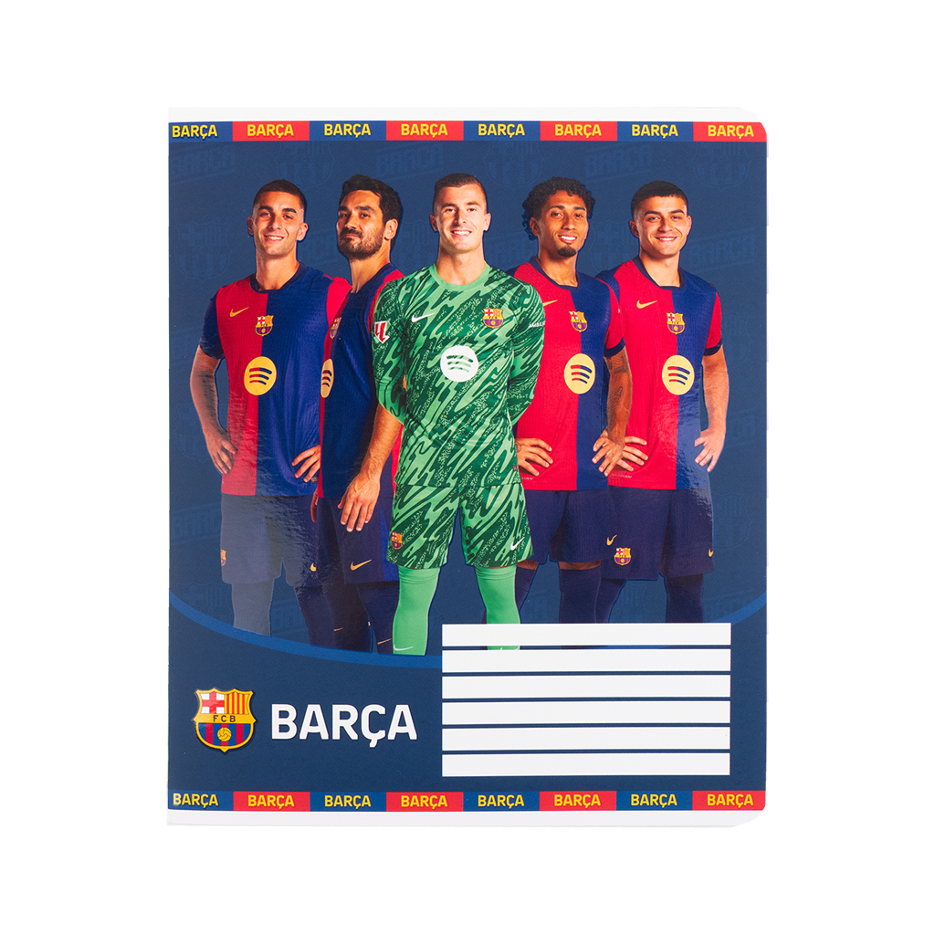 Зошит Kite FC Barcelona, 12 аркушів, клітинка (BC25-232) - изображение 12