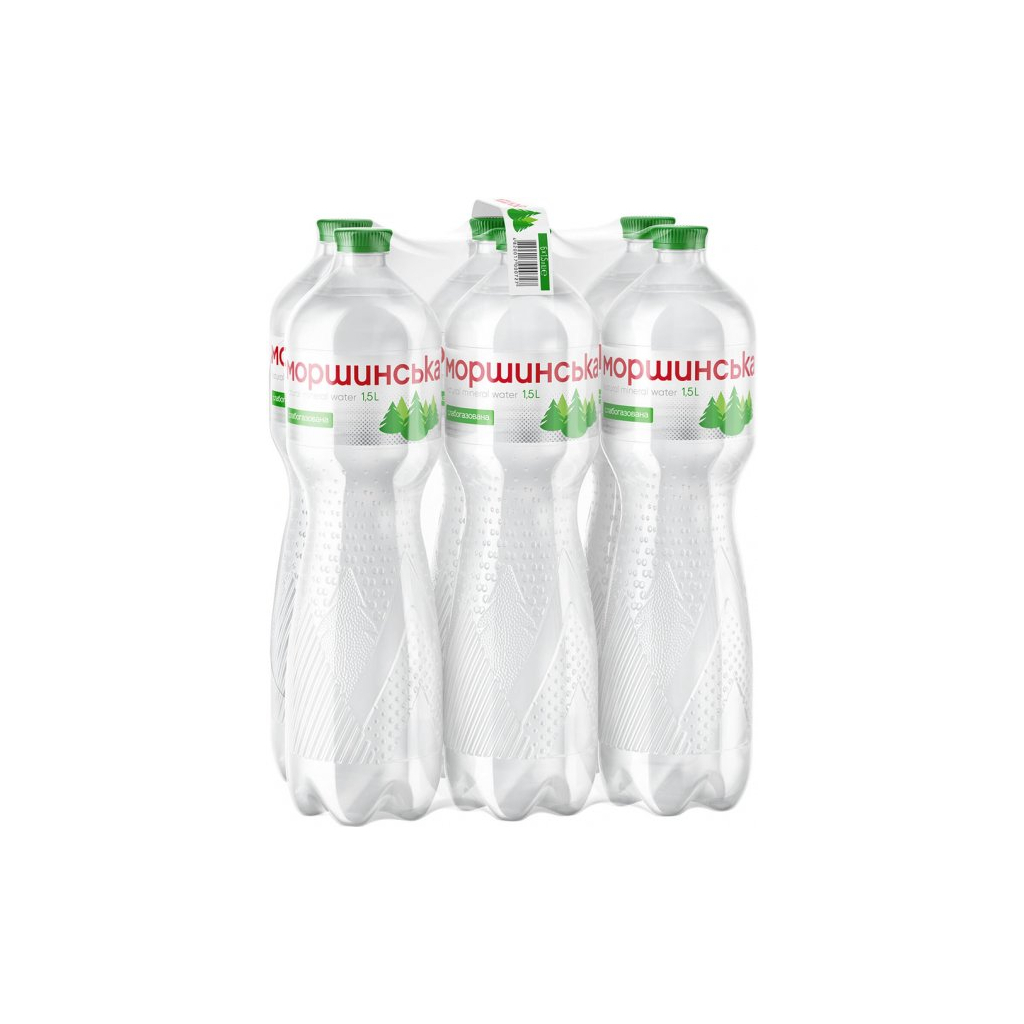 Мінеральна вода Моршинська 1.5 сл/газ пет (4820017000253) - изображение 2