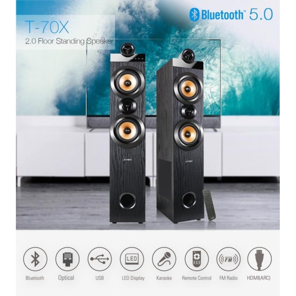 Акустична система F&D T-70X Black - зображення 2