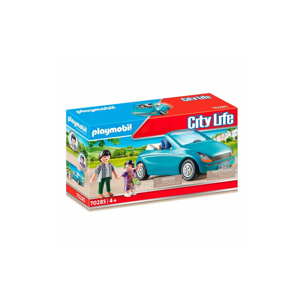 Конструктор Playmobil City life Сім'я з автомобілем (70285) - зображення 3