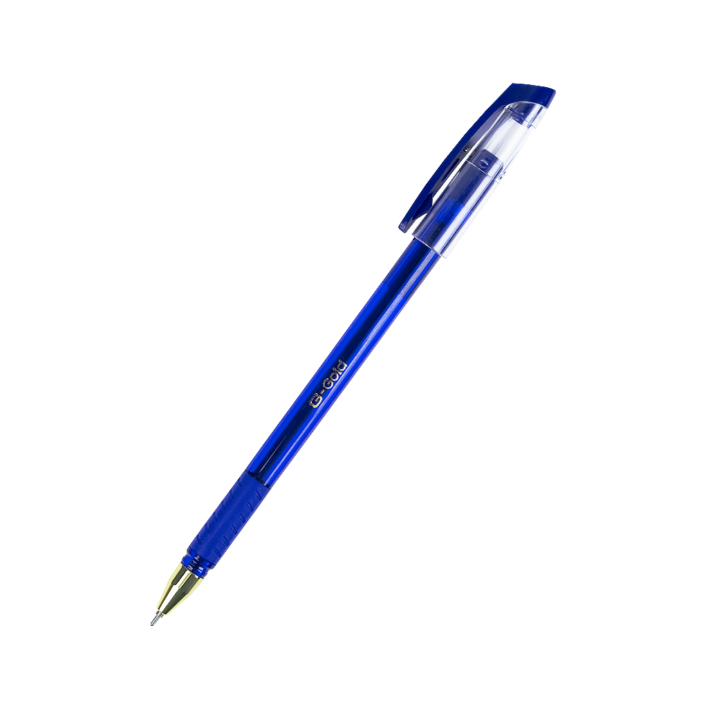 Ручка кулькова Unimax G-Gold, синя (UX-139-02) - зображення 1