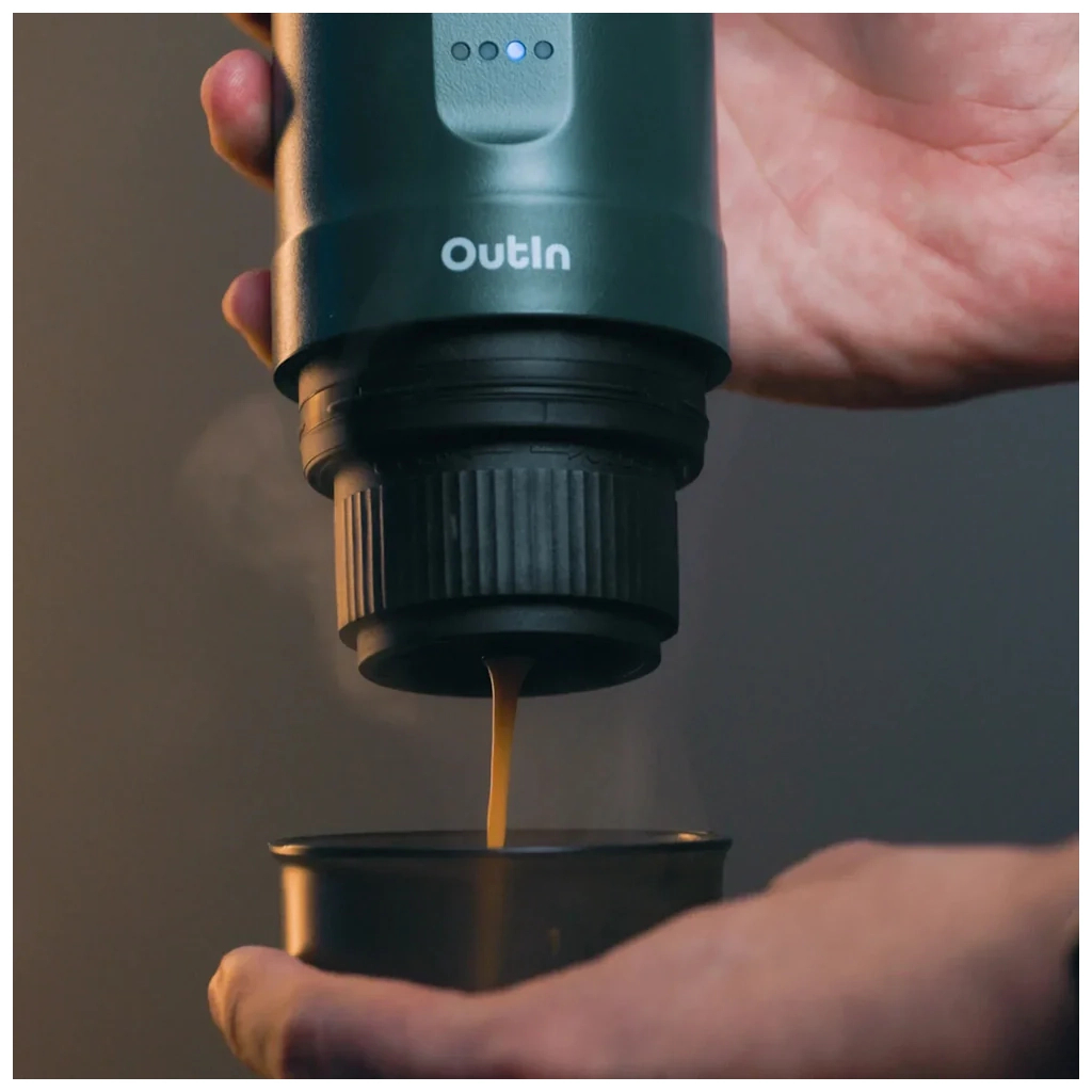 Кавоварка кемпінгова Outin Nano Espresso Machine OTEM-01 Outin Teal (OTEM-01-TEAL) - зображення 7