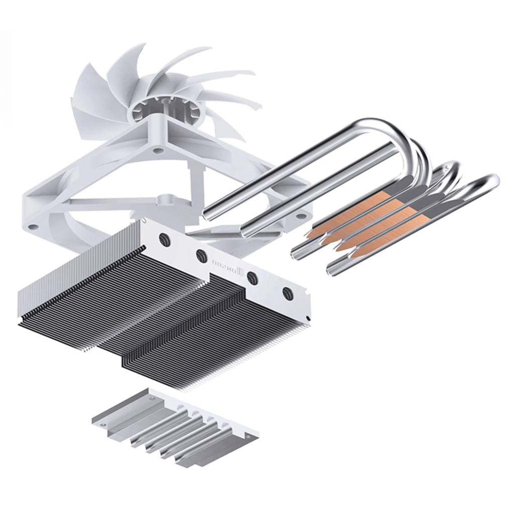 Кулер до процесора JONSBO HP400S White - зображення 9