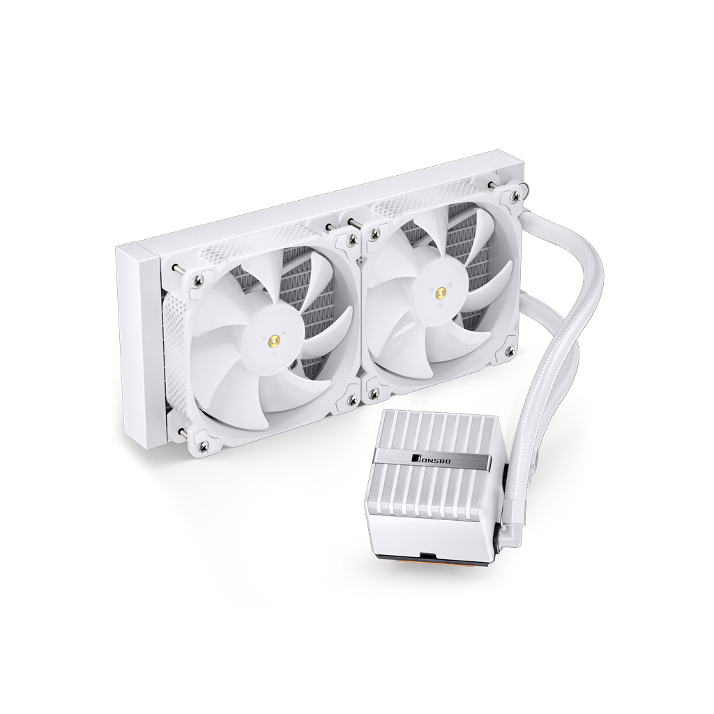 Система рідинного охолодження JONSBO HXW-240 ARGB White - зображення 7
